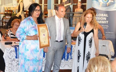Global Vision Summit 2024: Poet Ambika Ananth Honored with Global Icon Award for Lifetime Contributions to Literature